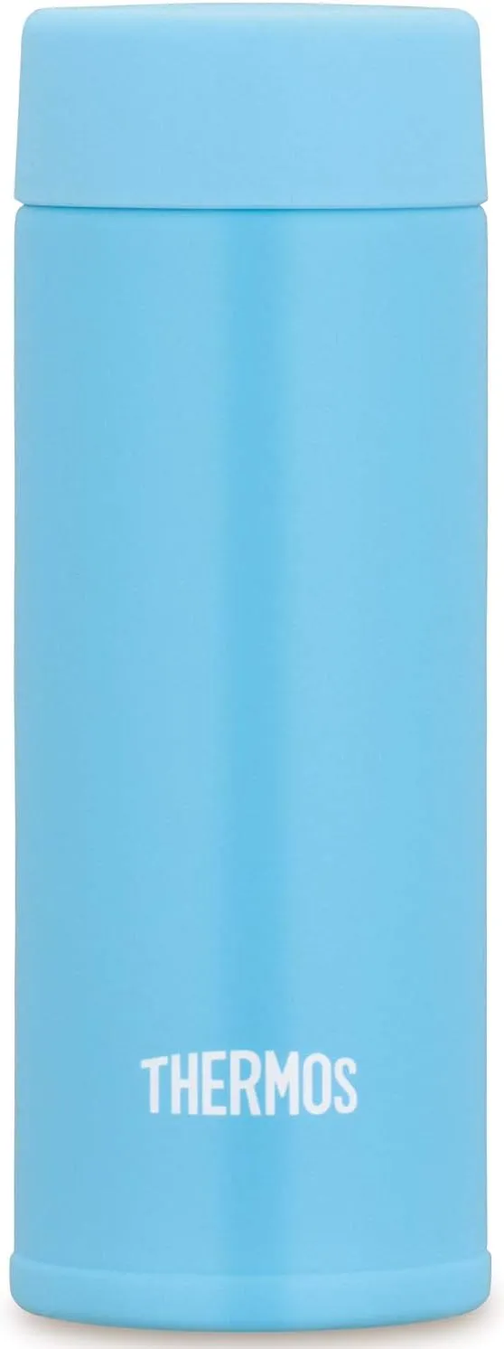Thermos Water Bottle, Vacuum Insulated Pocket Mug, 4.2 fl oz (120 ml), Light Blue JOJ-120 LB (Small Capacity Model)