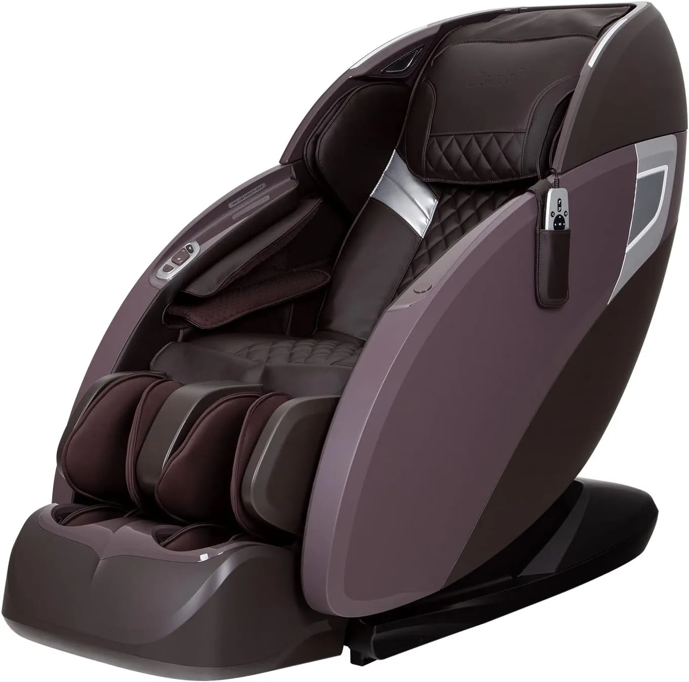 Titan Osaki OS-Pro 3D Tecno Massage Chair with 3D Roller, SL-Track, Full Body Airbag, Heating, Zero Gravity, Space Saving Technology (Brown)