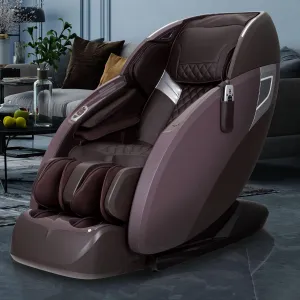 Titan Osaki OS-Pro 3D Tecno Massage Chair with 3D Roller, SL-Track, Full Body Airbag, Heating, Zero Gravity, Space Saving Technology (Brown)