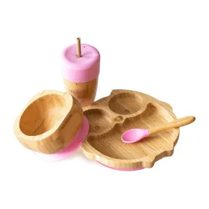 Toddler Weaning Gift Set - Owl Shaped