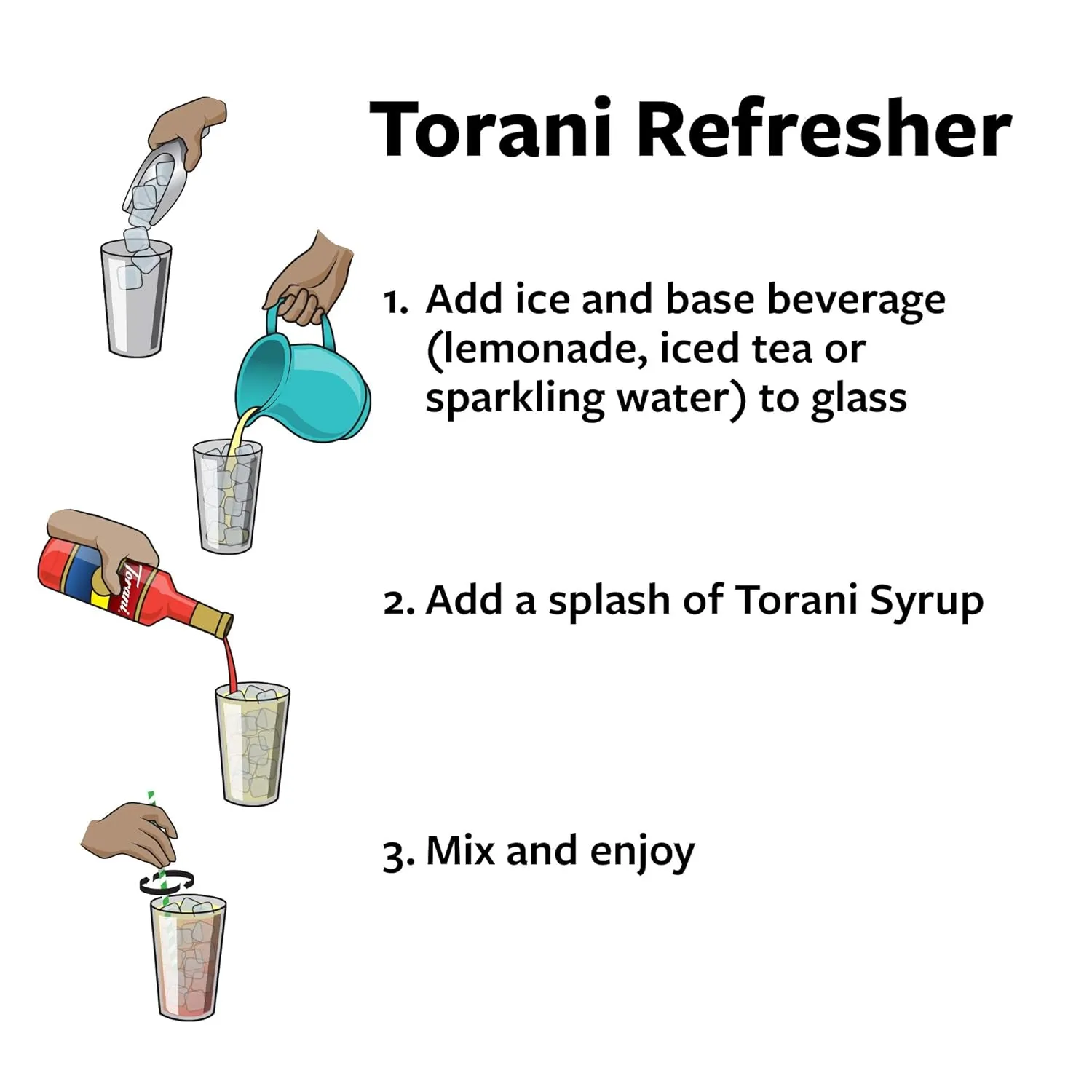 Torani Syrup, Blackberry, 25.4 Ounces (Pack of 4)