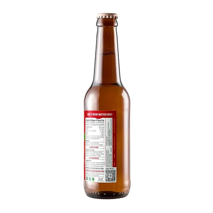 Toyo Kombucha Cranberry Zero Sugar - Pack of 6