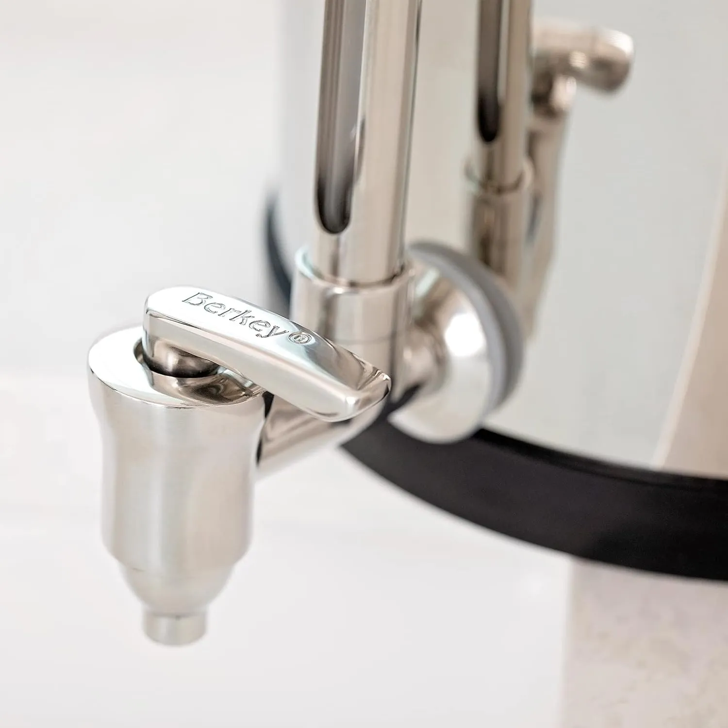 Travel Berkey Gravity-Fed Water Filter System with 2 Black Berkey Elements and Stainless Steel Spigot