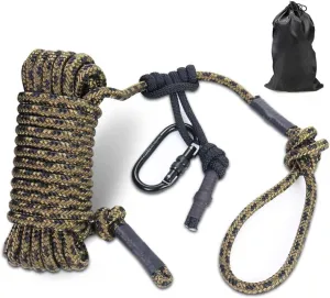 Treestand Lifeline Rope, Treestand Safety Rope, Hunter Safety Rope for Climbing Sticks, Hanging Ladder Stand Or Treestand, Bow Hunting Lifeline, 30Feet