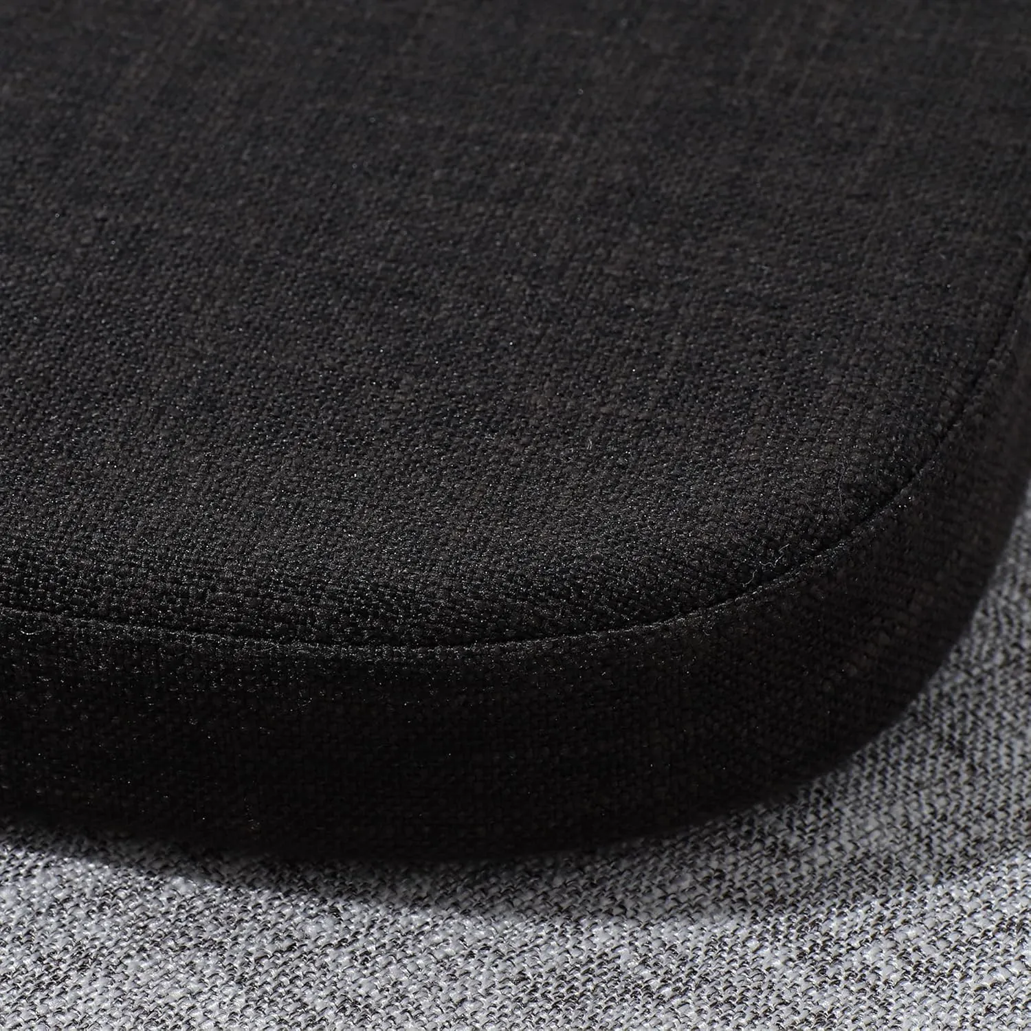 Tromlycs 14x14 Metal Chair Cushions Pads Set of 2 for Tolix Metal Chairs Small Seat Cushions 14 inch Black