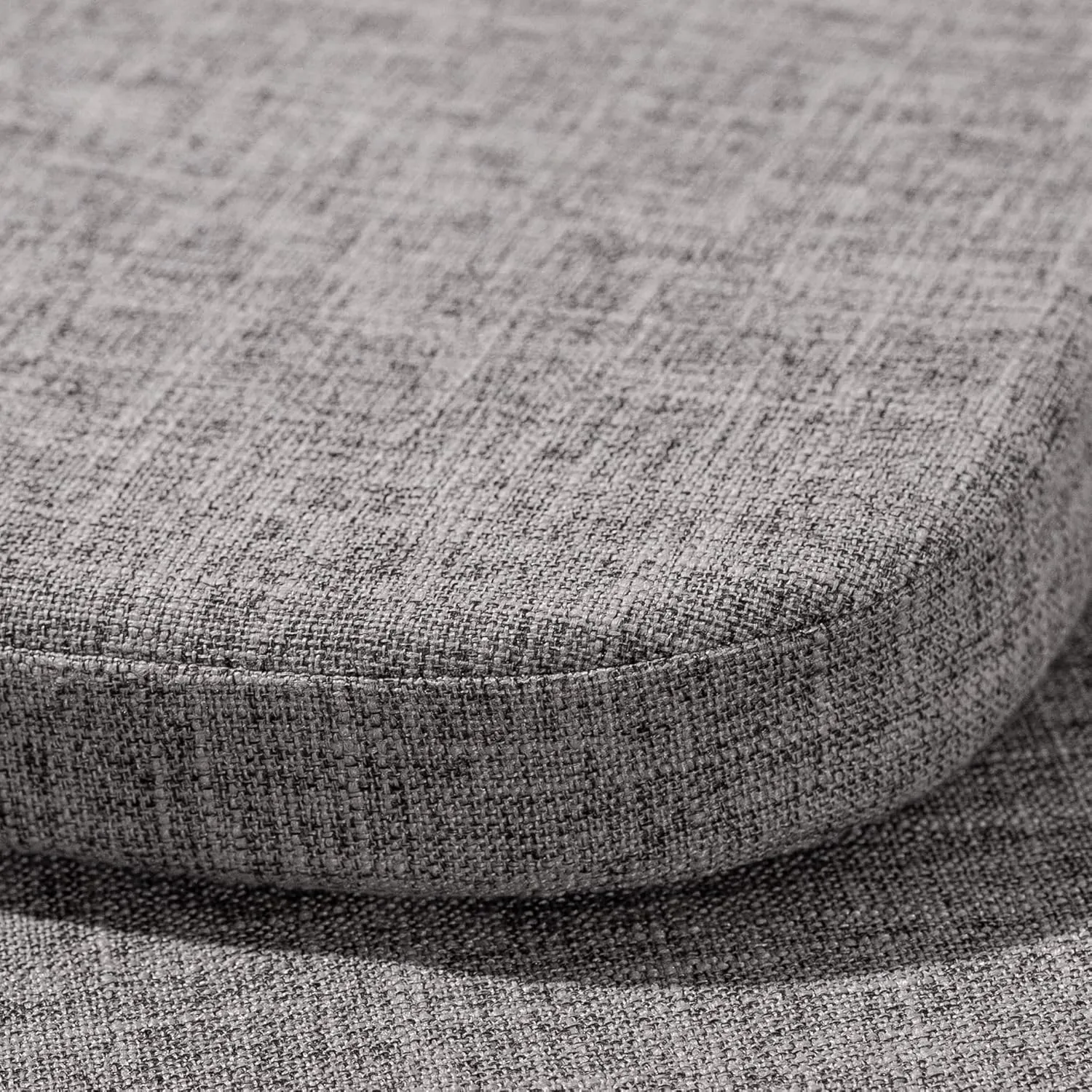 Tromlycs 14x14 Metal Chair Cushions Pads Set of 4 for Tolix Metal Chairs Small Seat Cushions 14 inch Grey