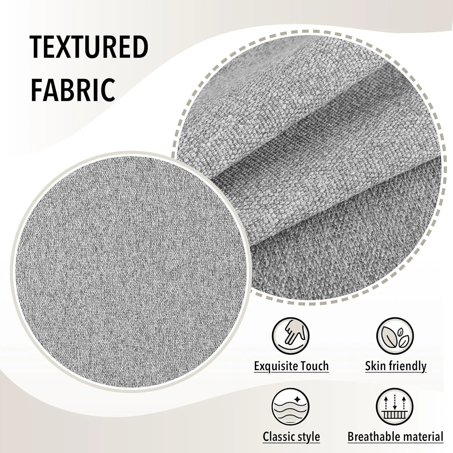 Tromlycs Metal Chair Cushions 14x14 Seat Small Tolix for Metal Chairs Cushions Pads Dining 14 inch Light Grey, One Piece