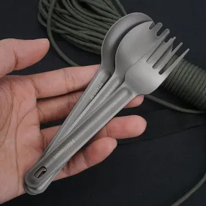 Ultra Lightweight Titanium Cutlery Set