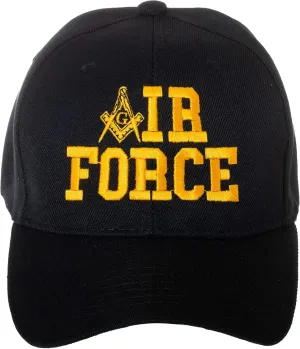 United States Military Masonic Square and Compass Embroidered Baseball Cap