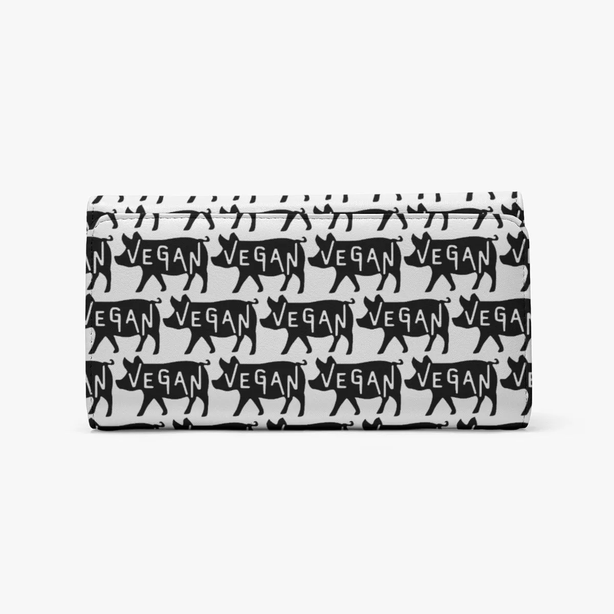 VEGAN Faux Leather Foldable Wallet
