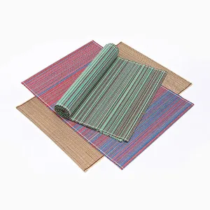 Vietnamese bamboo placemats - set of 4