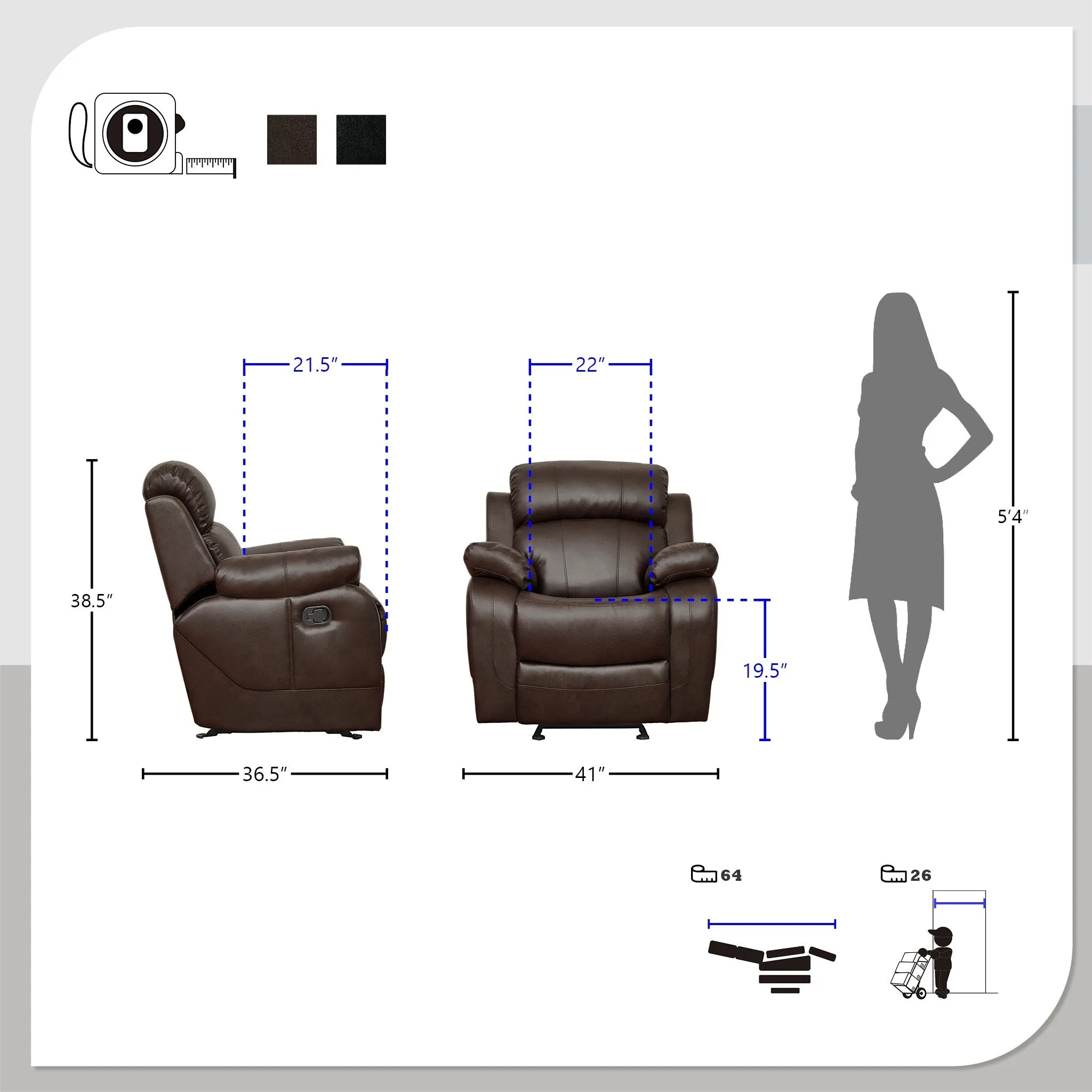 Viggo Glider Reclining Chair