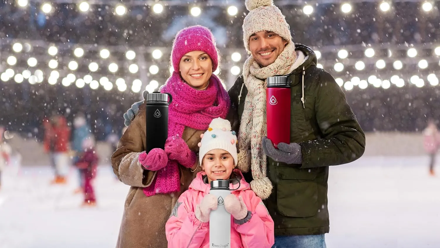 Water Bottle - 32 Oz, Wide Mouth, Premium Stainless Steel Lid/Bottle, Double Walled Vacuum Insulated, Thermo Mug, Metal Flask, Leak Proof, Eco-Friendly