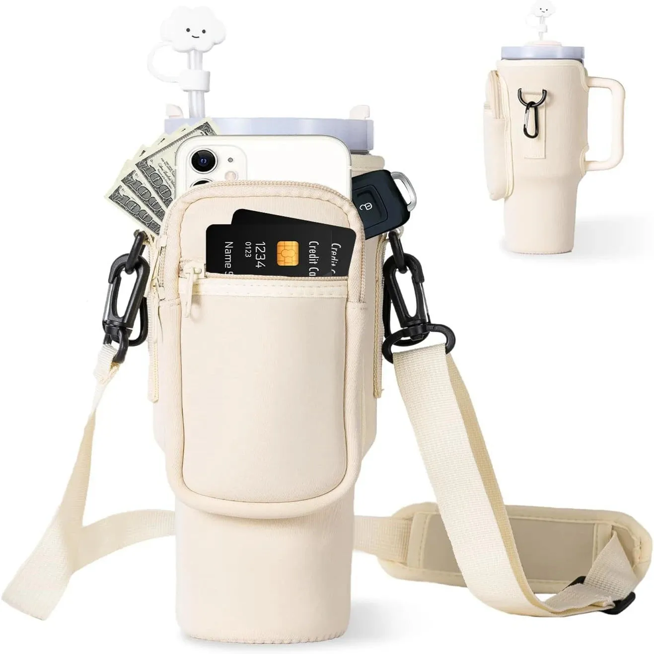 Water Bottle Carrier Bag | Insulated, Durable & Convenient