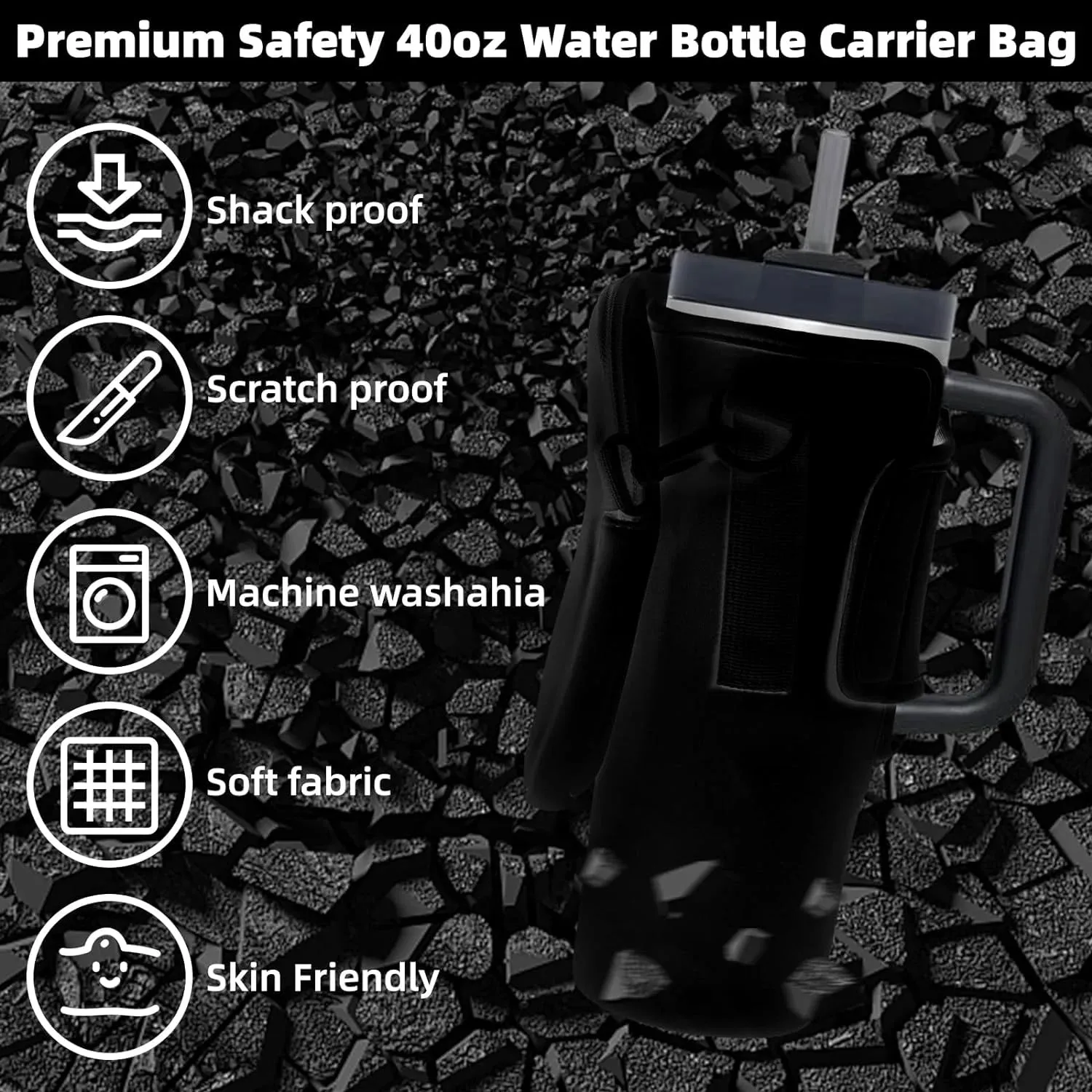 Water Bottle Carrier Bag | Insulated, Durable & Convenient