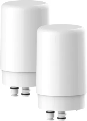 Waterdrop Faucet Filter Cartridges, Replacement for Brita® Faucet Filter 36311 On Tap Water Filtration System Replacement Filters (Pack of 2)