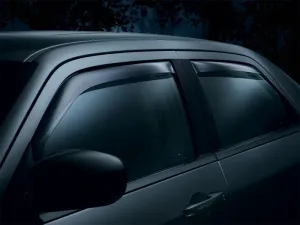 WeatherTech 07  Jeep Compass Front and Rear Side Window Deflectors - Dark Smoke