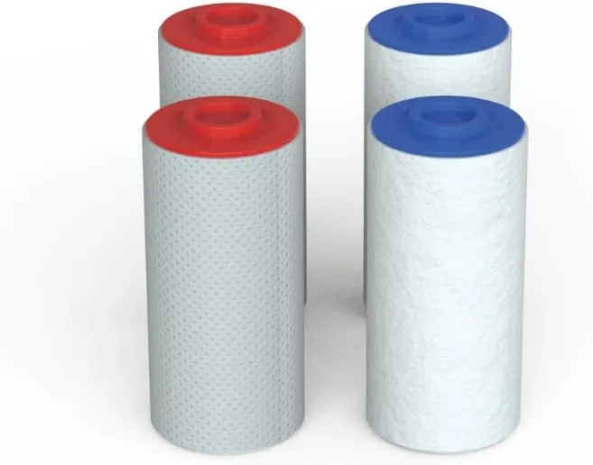 Weddell Duo Shower Filter Twin Pack Replacement Cartridges - NSF Certified Shower Filter, Removes Chlorine, PFAS, & Particulates, Clinically Tested For Healthier Skin & Hair (2 2)