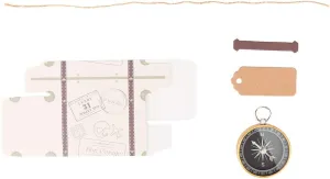 Wedding Favors Souvenirs Box Compass Set Suitable for Various Occasions (Gold)