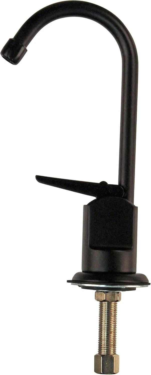 Westbrass D203-NL-62 6" Touch-Flo Style Pure Cold Water Dispenser Faucet, Matte Black