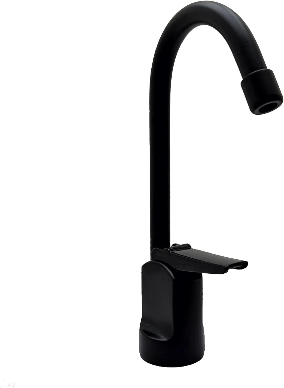 Westbrass D203-NL-62 6" Touch-Flo Style Pure Cold Water Dispenser Faucet, Matte Black