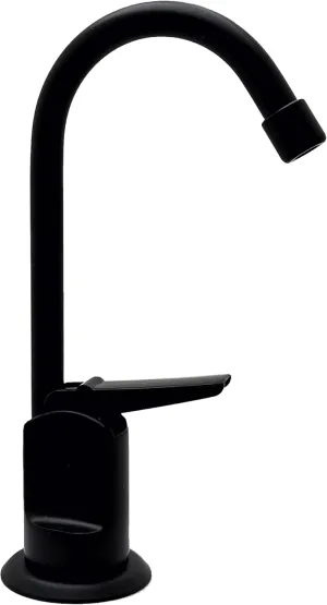 Westbrass D203-NL-62 6" Touch-Flo Style Pure Cold Water Dispenser Faucet, Matte Black