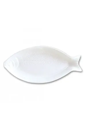 White Melamine Fish Platter