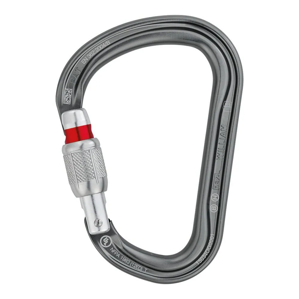 WILLIAM SCREW-LOCK CARABINER