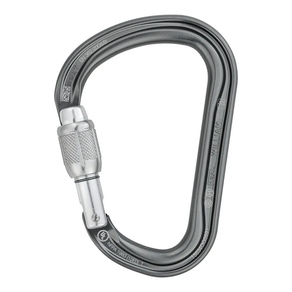 WILLIAM SCREW-LOCK CARABINER