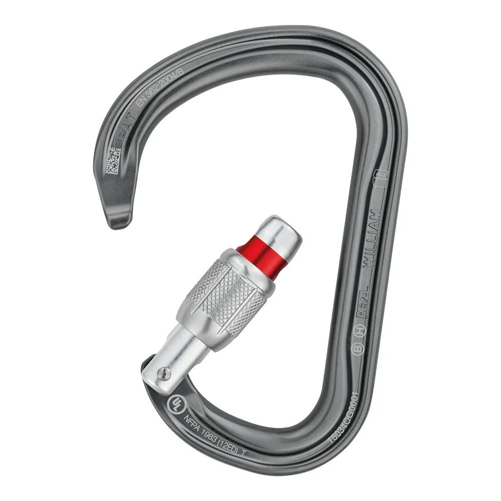 WILLIAM SCREW-LOCK CARABINER