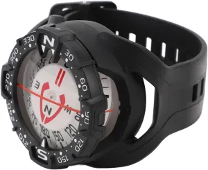Wrist Compass, Scuba Compass, Diving Compass, Kayak Compass, 70M Depth High Visibility Adjustable Wristband
