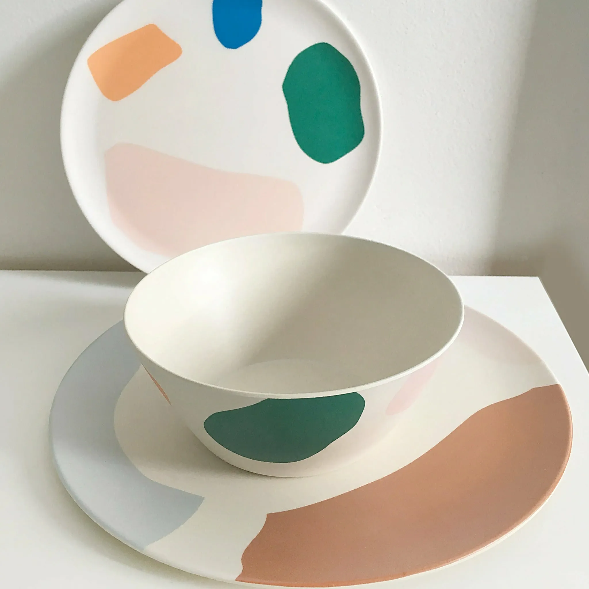Xenia Taler Bamboo Cereal Bowl Set 4
