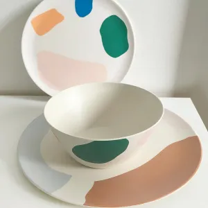 Xenia Taler Bamboo Cereal Bowl Set 4