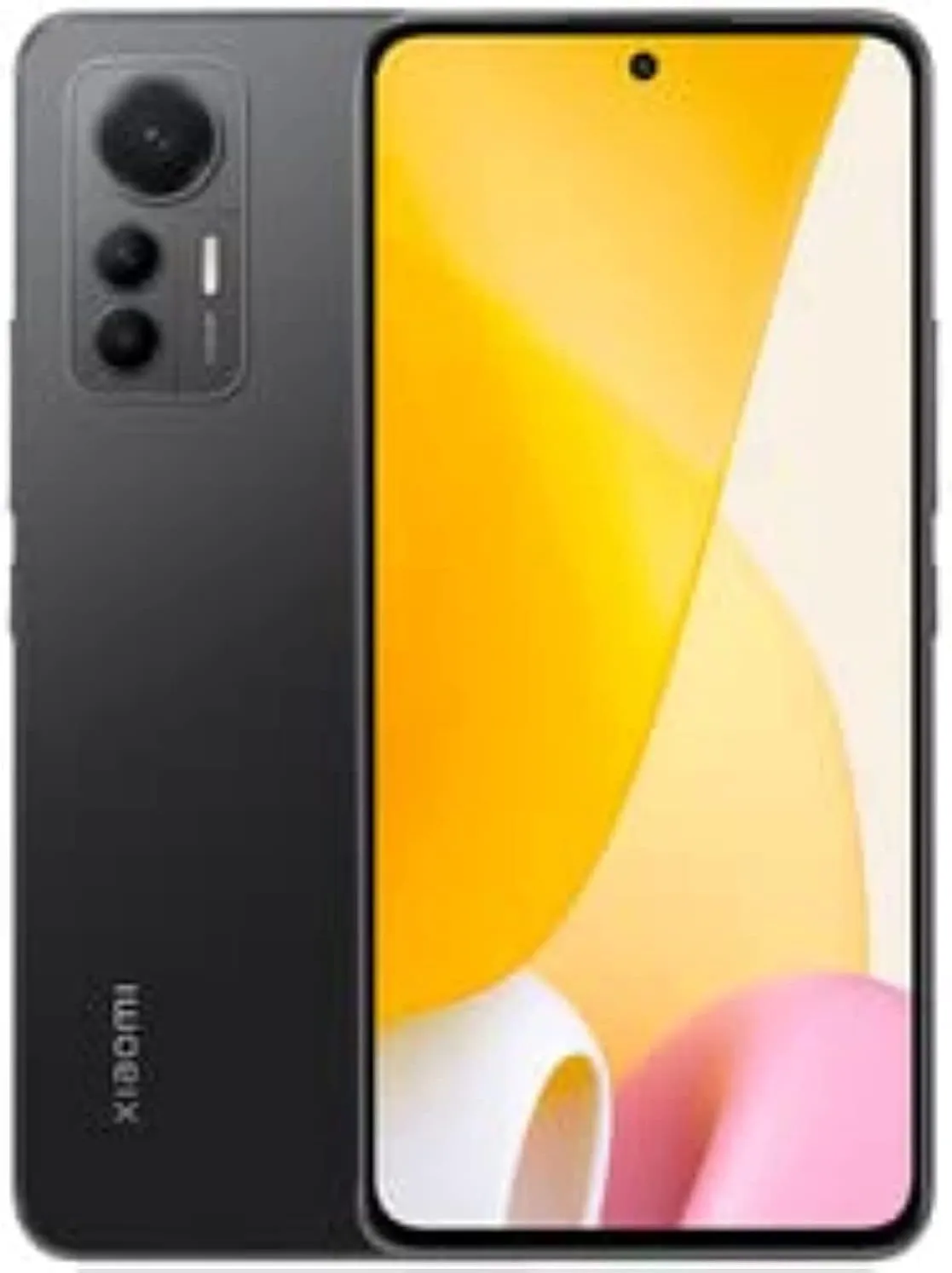 Xiaomi 12 Lite 5G   4G LTE (256GB   8GB) Global Version Unlocked 6.55" 108MP Triple Camera (Tmobile Mint Tello & Global)   (w/Fast Car 51W Charger Bundle) (Lite Black)