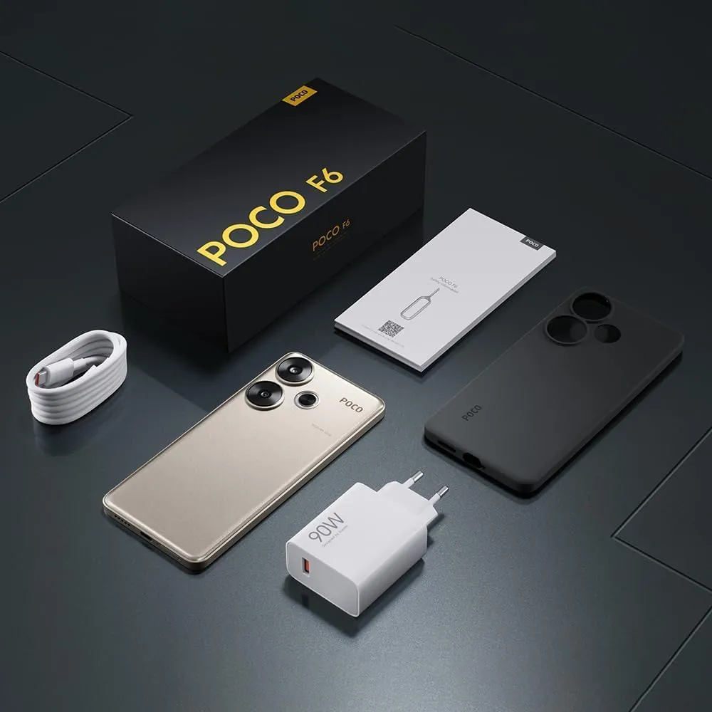 Xiaomi Poco F6 5G   4G Lte (for Tmobile Mint Tello & Global) 256Gb   8Gb Global Version Unlocked 6.67 120Hz 50Mp Triple Camera (Green Global)