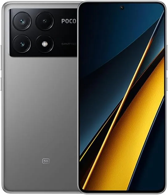 Xiaomi Poco X6 Pro 5G   4G Lte (for Tmobile Mint Tello Global) Global Unlocked (512Gb   12Gb) Gsm 6.67 64Mp Triple Camera (Gray)