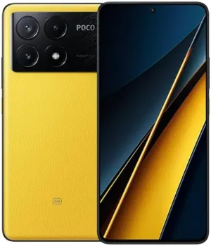 Xiaomi Poco X6 Pro 5G   4G LTE Global Unlocked (256GB   8GB) GSM 6.67" 64MP Triple Camera (for Tmobile Mint Tello Global) (Yellow)