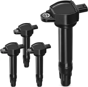 YHTAUTO Set of 4 Ignition Coil Pack Replacement for Chrysler 200 2011-2014, Sebring 2007-2010, Dodge Avenger 2008-2014, Caliber 2007-2012, Journey 2009-2020, Jeep Patriot/Compass 2007-2017