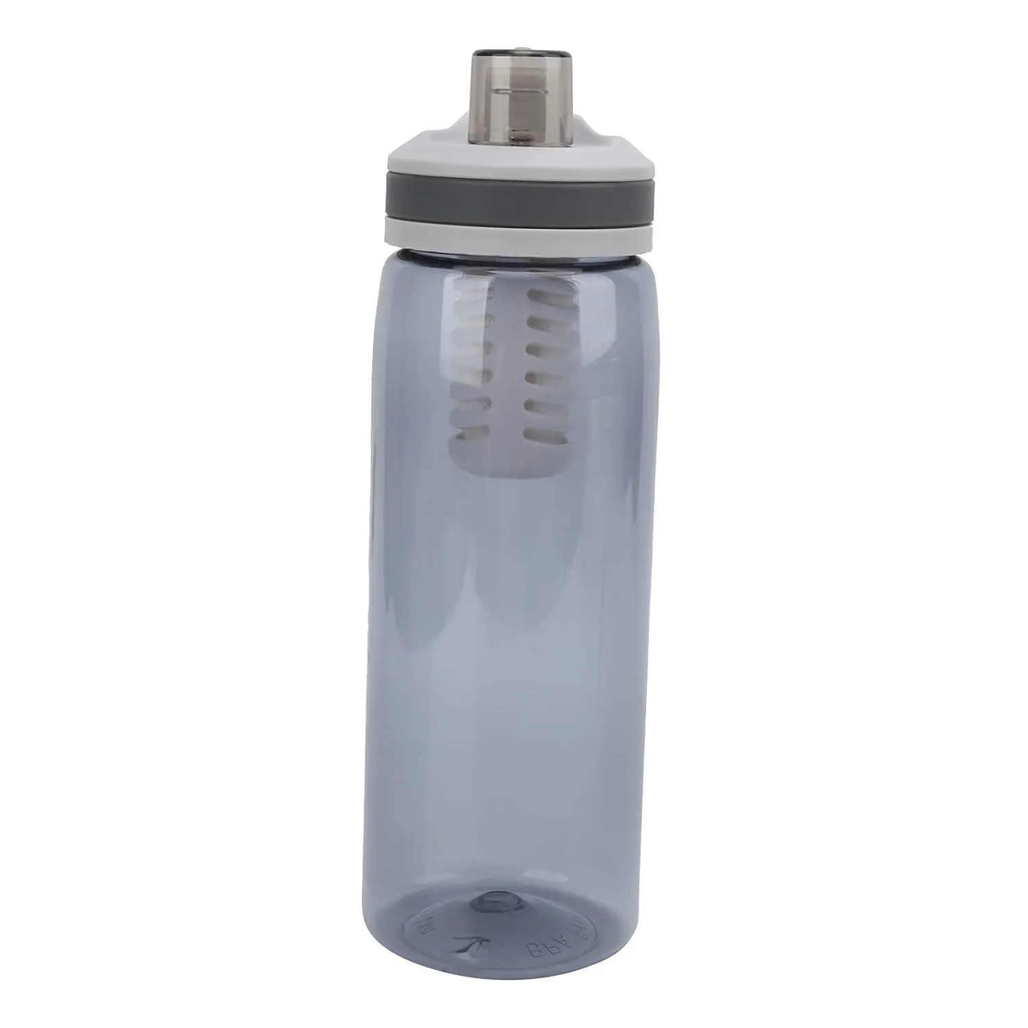 ZJchao Filtered Water Bottle, 770ml ABS Filter Water Bottle with Lid Water Filter Camping for Camping Hiking (#4)